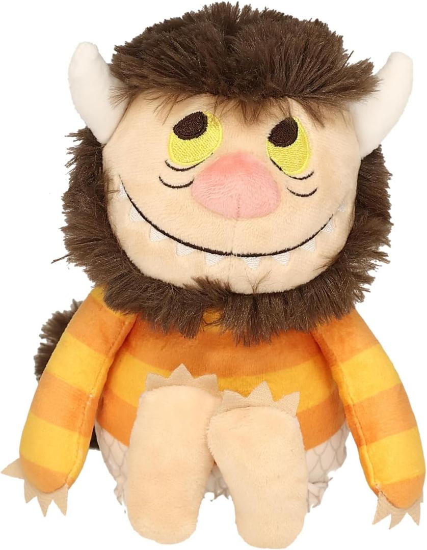 Kids Preferred Where The Wild Things are Plush 9 Inch Moishe Monster Stuffed Animal with Crinkle Feet and Bean Filled Bottom