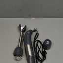 Mueller Multistick 5-in-1 Immersion Blender Handheld,12 Speed Hand Mixer-Turbo Boost, Heaviest Duty Copper Motor, Titanium reinforced Blades Hand Blender, Milk Frother Wand, Whisk, Beaker, Chopper, Grey (Gray)