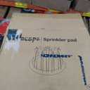 CACSPS 120" Non-Slip Splash Pad for Kids and Dog, Thicken Sprinkler Pool Summer Outdoor Water Toys, Extra Large Backyard Wading Pool for Children Boys & Girls or Pet Dog (Blue&Yellow)