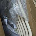 MYOYAY Pull Out Trousers Rack 22 Arms Steel Pull Out Pants Rack Pants Hanger Bar Clothes Organizers for Closet for Space Saving and Storage Maximum Load 33lbs Beige 23.4x18x5.7inch