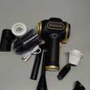 Portable Car Vacuum Cordless Mini Handheld Vacuums Cleaner Rechargeable with LCD Display and Multi-Nozzles, High Power hand held cleaners for Car, Home, Office, Sofa, Pet Hair,keyboard (Black)