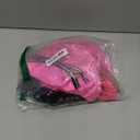 80s Workout Outfit for Women Neon Leg Warmers Headband Wristbands Holographic Fanny Pack Sunglasses for Yoga Running (Rose)