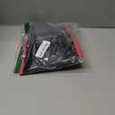 Cimkiz Crampons Ice Cleats Traction Snow Grips for Boots Shoes Women Men Anti Slip 19 Stainless Steel Spikes Safe Protect for Hiking Fishing Walking Climbing Mountaineering (Medium, Black)