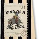 Retro Western Cowboy Decor Hand Towels for Kitchen Bathroom 16x24