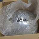 Disco Ball 12-Inch  Large Hanging Mirror Ball Disco Ball Decor for Disco Party Decorations, Weddings, Events, Disco Christmas Decor, and Home Celebrations