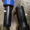 Cordless Handheld Pool Vacuum Cleaner 1110 GPH True Strong Suction 60min Run-time 40m Ultra Fine Mesh Filter for Leaves Debris,with Aluminum Pole&Angle Head for Hot Tubs,Inground &Above Ground Pools (Blue)