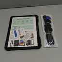 Case for iPad Pro 11 Inch (2022/ 2021/ 2020/ 2018): Silicone Cover for iPad 11 (4th/ 3rd/ 2nd/ 1st) Generation with Screen Protector- Stand- Handle- Shoulder Strap- Pencil Holder- Black