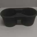 HALOBLK Cup Holder Insert for 2021-2024 Tesla Model Y & 2021-2023 Model 3, Suitable for Bottles with a Capacity of 24-30 OZ (External Diameter of the Cup Within 2.71-2.76 Inches), Black