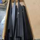 Jocoevol 12x20FT Metal Carport, Heavy Duty Car Garage w/ Reinforced Support Rods and Windproof Ground Anchors, All-Weather Multi-Use Outdoor Shelter for Car, Boats and Truck