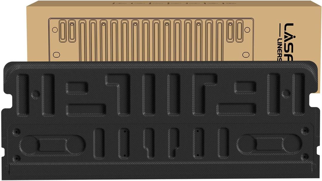 LASFIT Tailgate Mat for Ford F-150(Not for Work Surface or Pro Access Tailgate) 2021-2026 F150 Standard Tailgate Truck Liner All Weather Protector TPE Durable Tailgate Cover