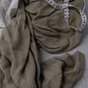 Threadmill Luxury Cotton Blankets for Twin Size Bed | All-Season 100% Cotton Twin Blanket for Bed | Herringbone Soft & Cozy Fall Thermal Blanket, 350GSM, 68x92 inches | Dark Grey