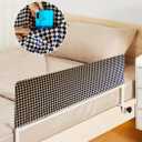 Bed Rail Cover for Elderly Adults Bedside Cushion Railing Covers Medical Bed Rail Accessories Bed Hospital Bed Safety Guard Bed Assist Rail Sheath Care Supplier with Storage Pocket