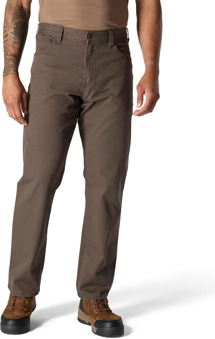 Carhartt Mens Rugged Flex Relaxed Fit Heavyweight 5-Pocket Jean (38W x 34L, Dark Coffee)