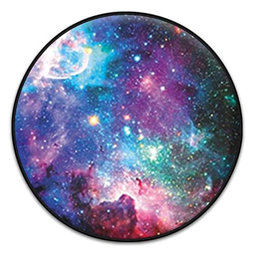 Cell Phone Stand Foldable Expanding Phone Sockets Finger Grip Holder for Smartphone and Tablets - Nebula Galaxy