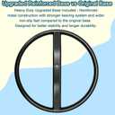 Sensory Spinning Chair Non-Slip Metal Heavy Duty Base Bundle, 220 lbs Weight Capacity
