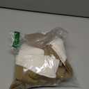 BTFBM Casual Dresses for Women 2025 Summer Striped Tshirt Short Dress Loose Cap Sleeve Beach Vacation Clothes Pockets M Khaki Green