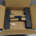 Floating Shelf Bracket 3/8" Thick Heavy Duty Shelf Brackets 4 Pack Free Hanging Countertop Support Bracket 14" Lx2.5 W Floating Wall Brackets for Cabinets, Granite, Dishwasher, Bench Seats Vanities