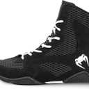 Venum Shoe's Contender Boxing Black/ White, 13 Men/ 14.5 Women