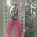 Hole Puncher for Crafts,1/4 Inch Diameter of Flower Shape Hole Handheld Single Paper Hole Punch with Pink Soft Grip Handle for Binder, Scrapbooking, Cards, Paper Crafts (Flower Hole)