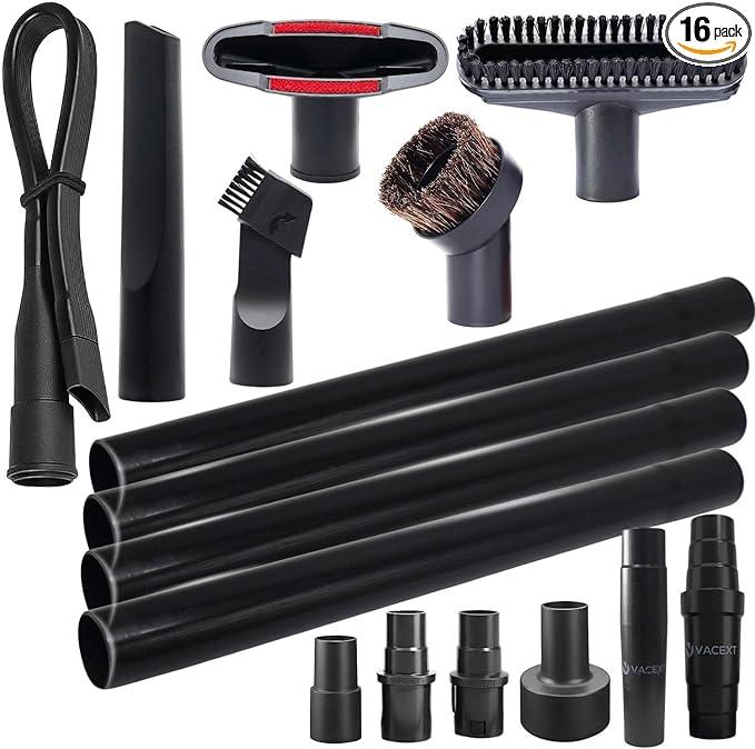 Household Cleaning Kit Attachments Vacuum Cleaner Accessories Universal Vacuum Hose Adapters Flexible Crevice Tool for Dryer Lint Vent Trap Cleaner