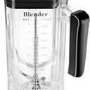 80 OZ Container Blender Pithcer Jar with Blade Replacement for WantJoin K90, CRANDDI K90 and Senlee B-90A Food-Grade BPA-Free Pitcher