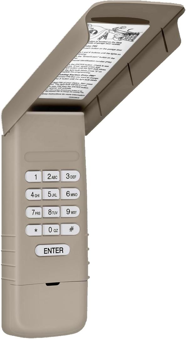 LiftMaster 877Max 877LM Security+2.0 Universal Garage Door Opener Keypad 