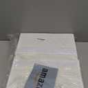 SpaceAid 6 Pack Bed Sheet Organizers and Storage, Foldable Sheet Organizer for Linen Closet, Sheets Set Folder Keeper with Window XL (Queen & King Size) Bedding Container, (White, 6 Pack)