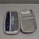 Insulin Cooler Travel Case,EVA Insulation Travel Medicine Kit with 2 Ice Packs for Diabetes Care,Insulin Pen and Other Diabetic Supplies (Purple)