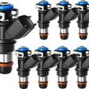 Fuel Injectors for Chevy:Express/Tahoe/Silverado 2500 1500 3500, For Cadillac: Escalade, V8 4.8L/5.3L/6.0L/6.2L 2005-2009, Fit For GMC: Sierra/Yukon (XL)/Savana 12580681 8 Pcs