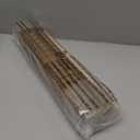 No Drill Cordless Bamboo Roman Shades, 20" W × 48" H, Highfield Teak