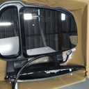 Left Driver Side Mirror Fits for Ram ProMaster 1500 2500 3500 2020-2025 Support BSM Power Glass Adjustment Power Heated with Turn Signal Light Temperature Sensor Short Arm 6ZD77JXWAA