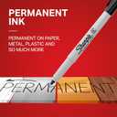 Sharpie Color Burst Permanent Marker Set, Ultra-Fine Tip Markers, 24 Count - Writing, Drawing, Artist, School, Teacher Supplies