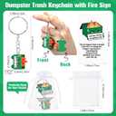 Gemscream End of Year Gift for Teacher Students CNA Week Appreciation Nurse Positive Keychains Emotional Funny Thank You