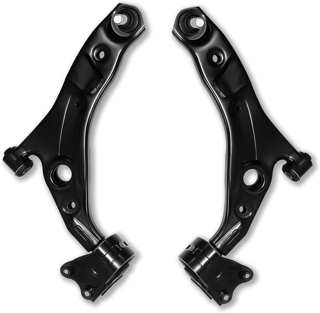 2Pcs Front Lower Control Arm Compatible with Ford Edge 2007 2008 2009 2010 2011 2012 2013 2014, Fit for Lincoln MKX 2007 2008 2009 2010 2011 2012 2013 2014 2015, Replace OE# K620487 K620486