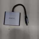 USB C to Dual HDMI Adapter 4K@30Hz, KOZYC USB C Hub Multiport Adapter with 2xHDMI, USB 3.0, 100W PD, Support USB C to HDMI Splitter Extended Display for MacBook Pro (MST is not Supported on MacOS)