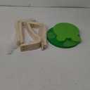 iPlay, iLearn 2 PCS Wooden Kids Chair Sets, Natural Hardwood Giraffe & Frog Animal Children Chairs, Furniture Set for Toddlers Kids Boys Girls, Stackable for Playroom, Nursery, Preschool, Kindergarten