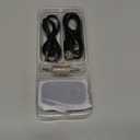 COMSOON Bluetooth Receiver for Car, Noise Cancelling 3.5mm AUX Bluetooth Car Adapter, Wireless Audio Receiver for Home Stereo/Wired Headphones, Hands-Free Call, 16H Battery Life - Black+Silver