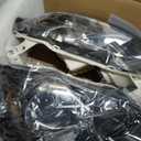 AUTOSAVER88 Headlight Assembly Compatible with 03-08 2003 2004 2005 2006 2007 2008 Corolla Headlamp Replacement Black Housing Clear Reflector Clear Lens Driver and Passenger Side