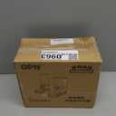 Yummy Sam Hanging Cage Automatic Small Pet Food Bowl Water Bottle Dispenser, Detachable Auto Gravity 1.2L Self-Feeding Feeder and 0.52L Waterer Set Kennel Feeding Station for Puppy Cats Rabbit(Grey)