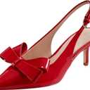 Marc Fisher Women's Allon Pump (8, Red Patent 610)