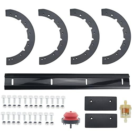 Hutdkte Snowblower Paddles 731-0782 731-0781A, Scraper 731-1033 for Yardman MTD Two-Cycle 21-inch Single Stage Snow Blower with Hardware Kit