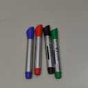 Quartet Glass Board Dry Erase Markers, Premium, Bullet Tip, Assorted Colors, 4 Pack (79552)