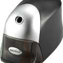 Bostitch Office QuietSharp Executive Heavy Duty Electric Pencil Sharpener for 65% Faster Sharpening and 6X Longer Cutter Life - Colored Pencil Compatible, Black