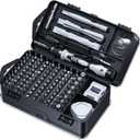 AXTH 115-in-1 Precision Screwdriver Set, [Super Durable] Mini Professional Magnetic Repair Tool Kit, Small Screwdriver for Phone, Computer, Watch, Laptop, Macbook, Eyeglass, Electronic