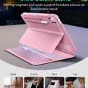 ESR for iPad A16 Case, iPad 11th/10th Generation Case (2025/2022), Removable Magnetic Cover, Adjustable Portrait/Landscape Stand, 9 Standing Angles, Shift Series, Pink