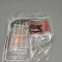 YASONIC Shower Caddy Corner, 3-Pack Adhesive Rustproof Stainless Steel Shower Shelves with Soap Holder, No Drilling Shower Organizer Corner for Dorm, Renters Bathroom, White