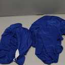 2 Pack 24x43 Inch Royal Blue Cocktail Tablecloth Spandex Round Fitted Table Cover for Wedding Banquet Event Party