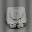 Charging Station for Apple Multiple Devices - 3 in 1 Foldable Magnetic Wireless Charger Dock - Travel Charging Pad for iPhone 16 15 14 13 12 Pro Max Plus Watch & Airpods (White)