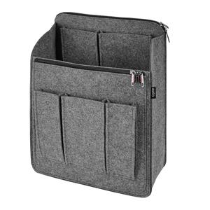 Kingshion Large Capacity Backpack Organizer Insert - Felt Storage Insert for 10"+ Backpacks, Rucksacks & Travel Bags | Vertical Design with Shoulder Strap Slot & Interior Pocket