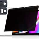 Peslv Magnetic Privacy Screen for Macbook Pro 13 Inch (2016-2022, M1, M2) / Macbook Air 13 in (2018-2021, M1), Removable Anti Blue Light Glare Filter for Mac 13In Laptop